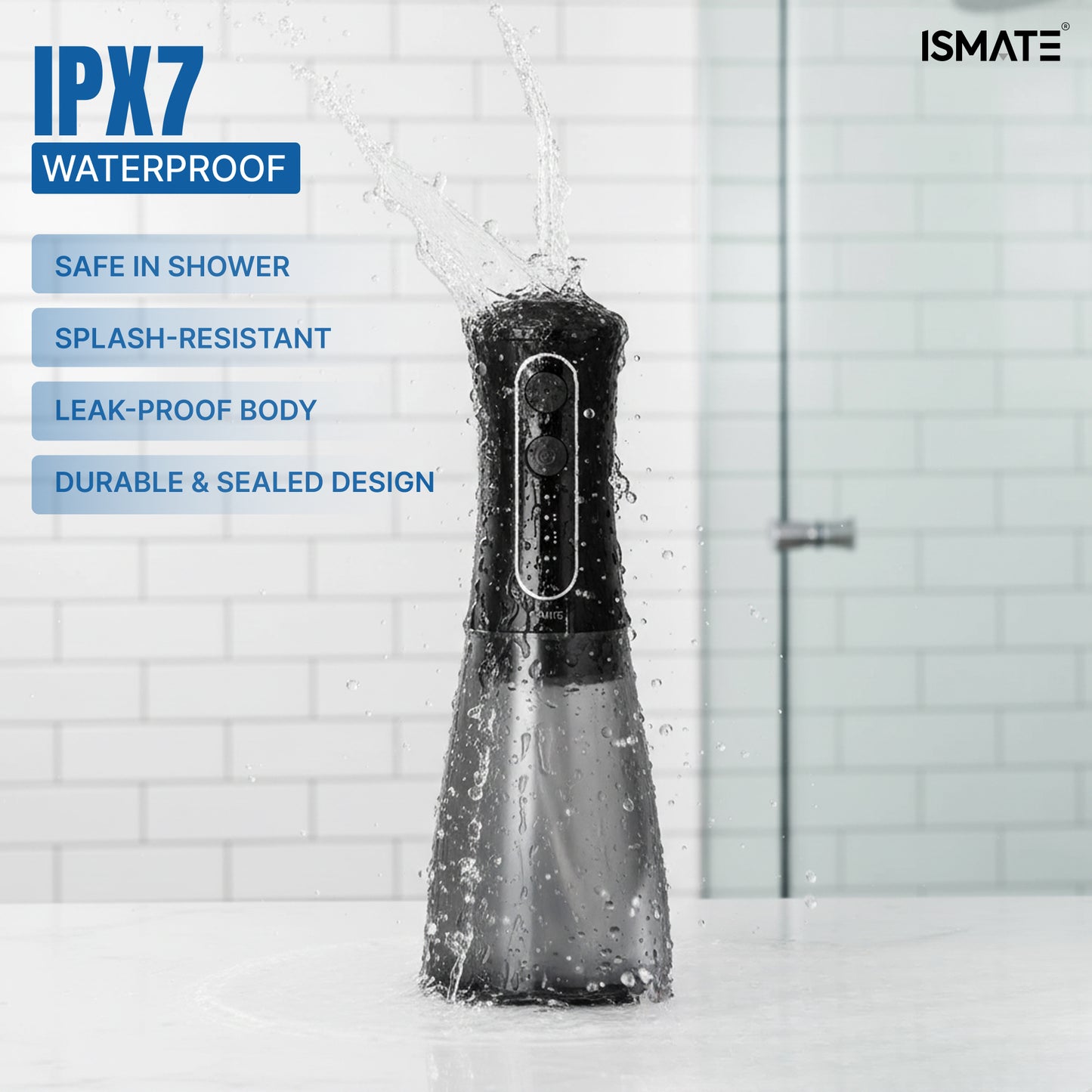 Oral Pro Powerful Mouth Washer Black