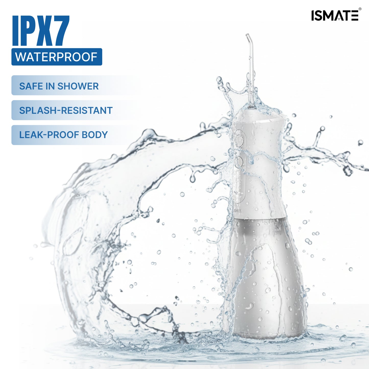 Oral Pro Powerful Mouth Washer White