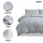Premium Quilt Cover Set Grey