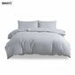 Premium Quilt Cover Set Grey