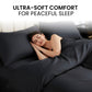 Premium Quilt Cover Set Black