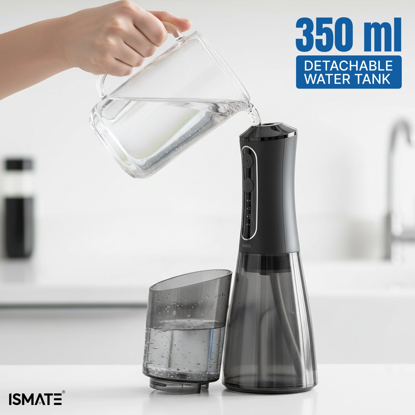 Oral Pro Powerful Mouth Washer Black