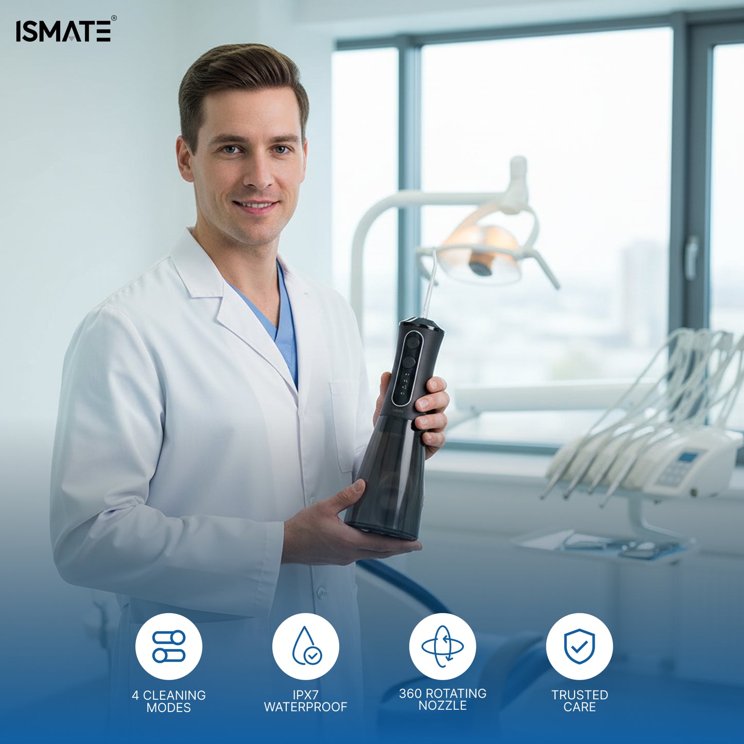 Oral Pro Powerful Mouth Washer Black