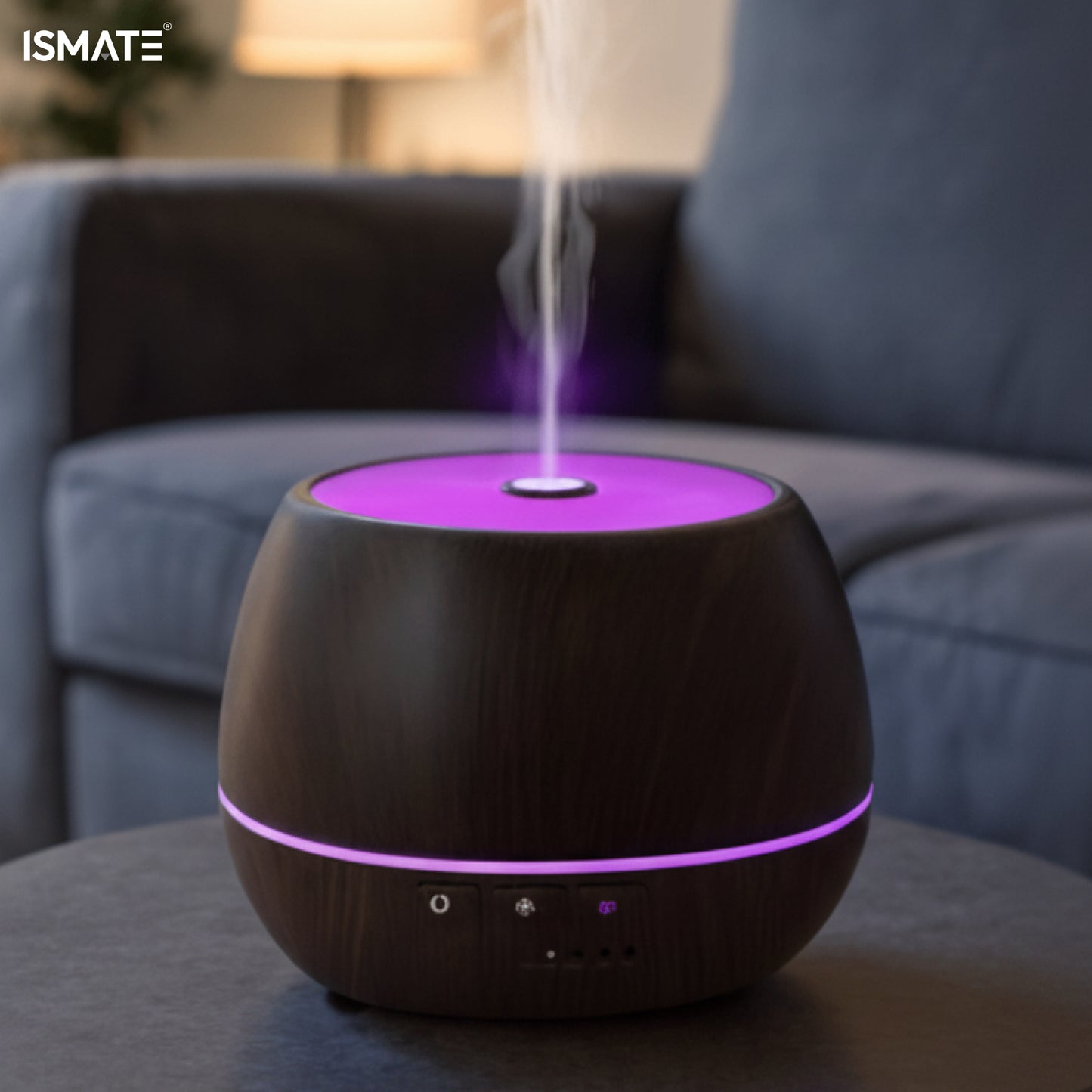 Smart WiFi Essential Oil Diffuser Purple