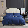 Premium Quilt Cover Set Navy  Blue