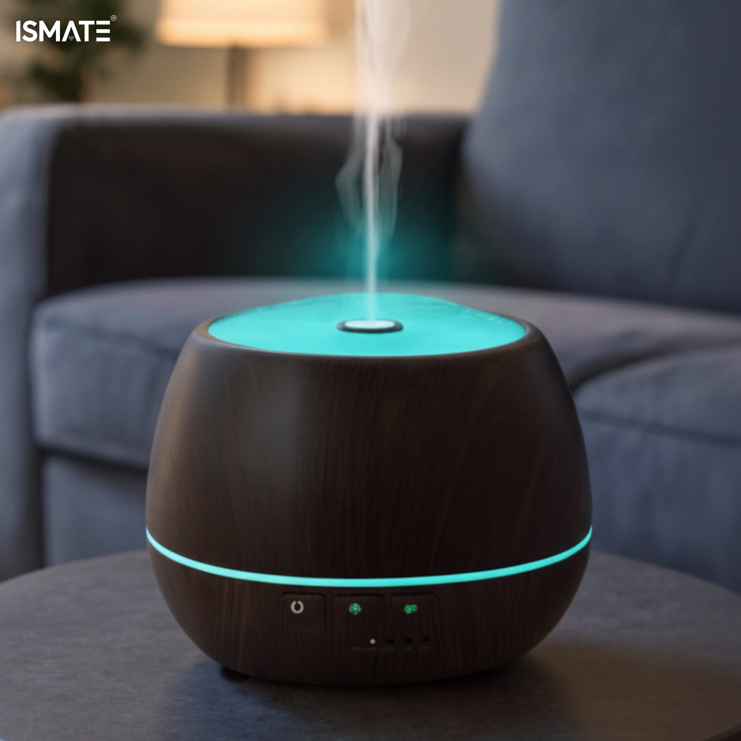 Smart WiFi Essential Oil Diffuser Cyan