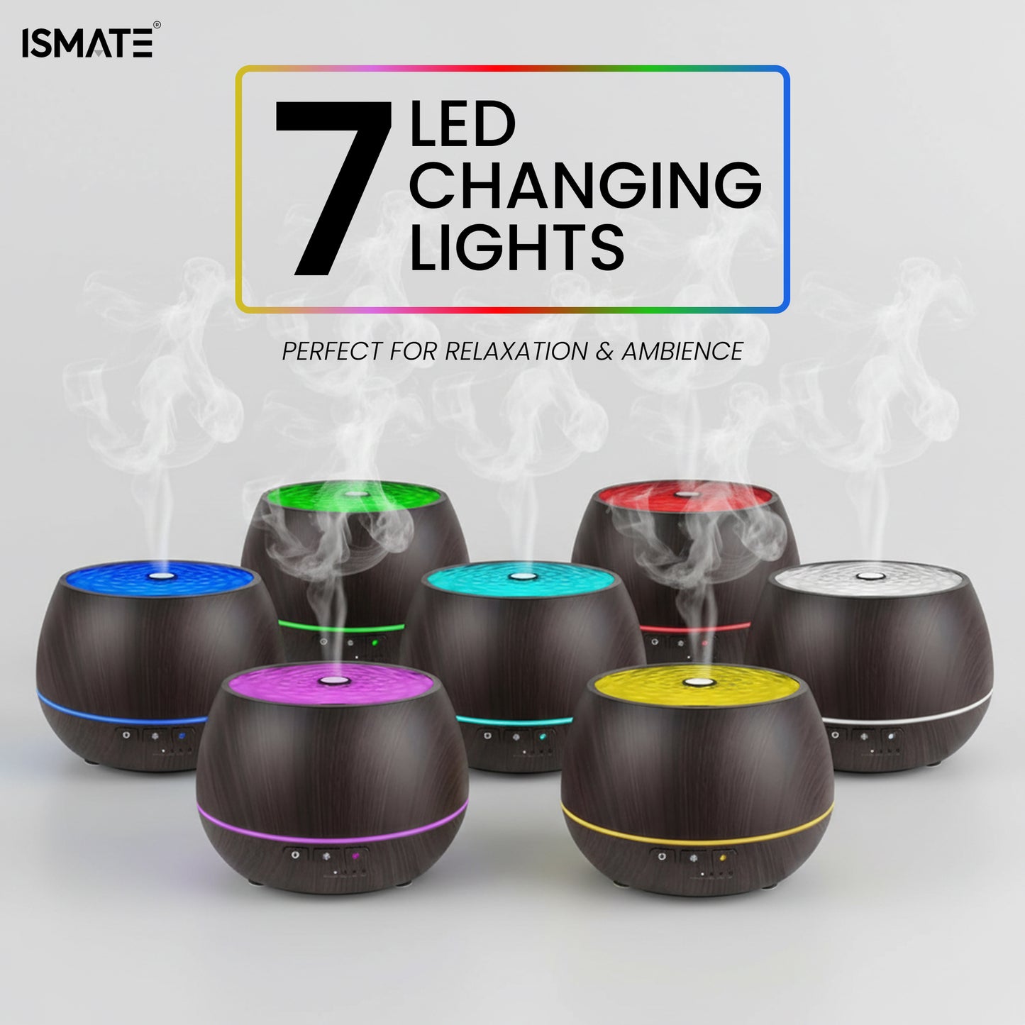Smart WiFi Essential Oil Diffuser Cyan