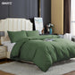 Premium Quilt Cover Set Olive