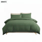 Premium Quilt Cover Set Olive