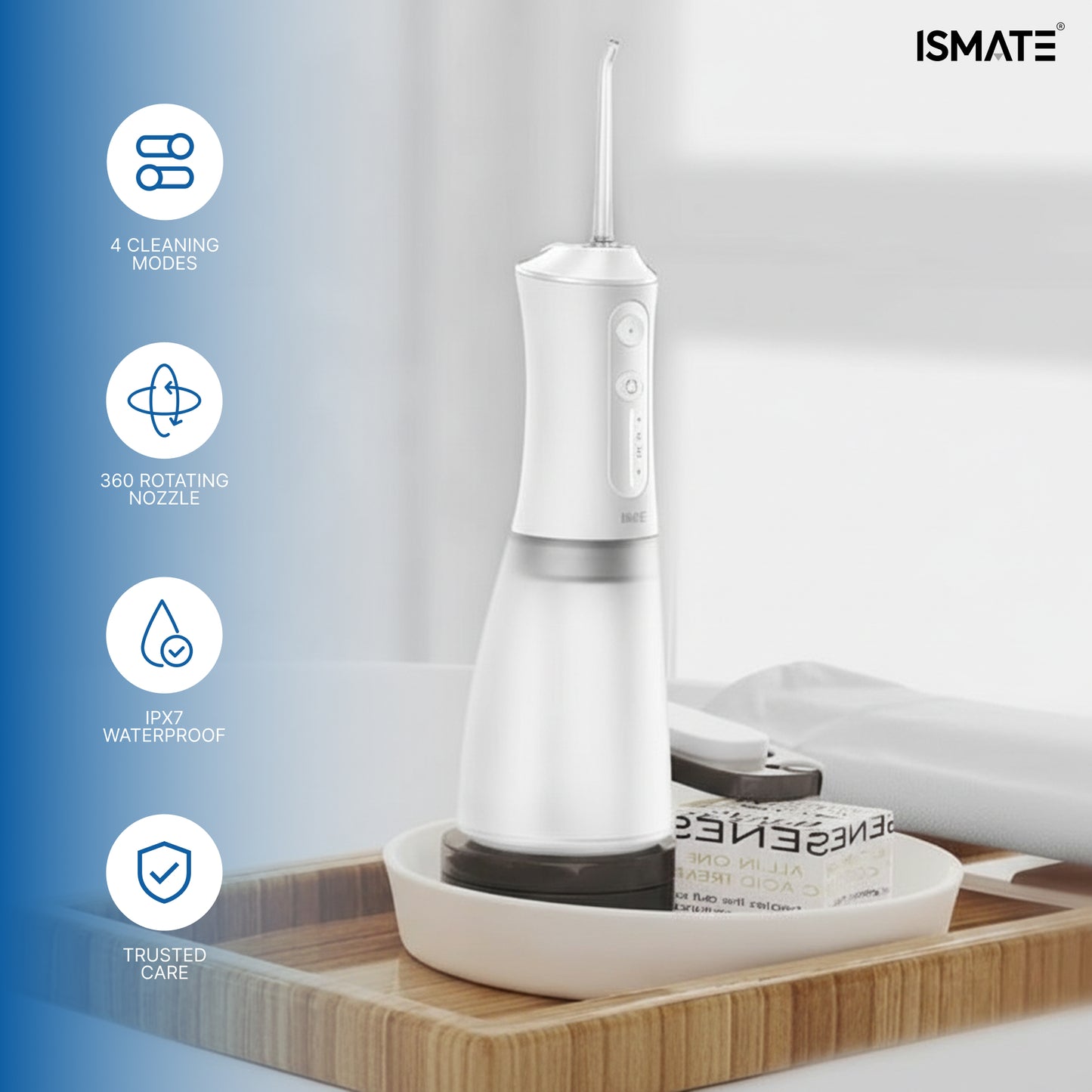 Oral Pro Powerful Mouth Washer White