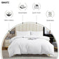 Premium Quilt Cover Set White