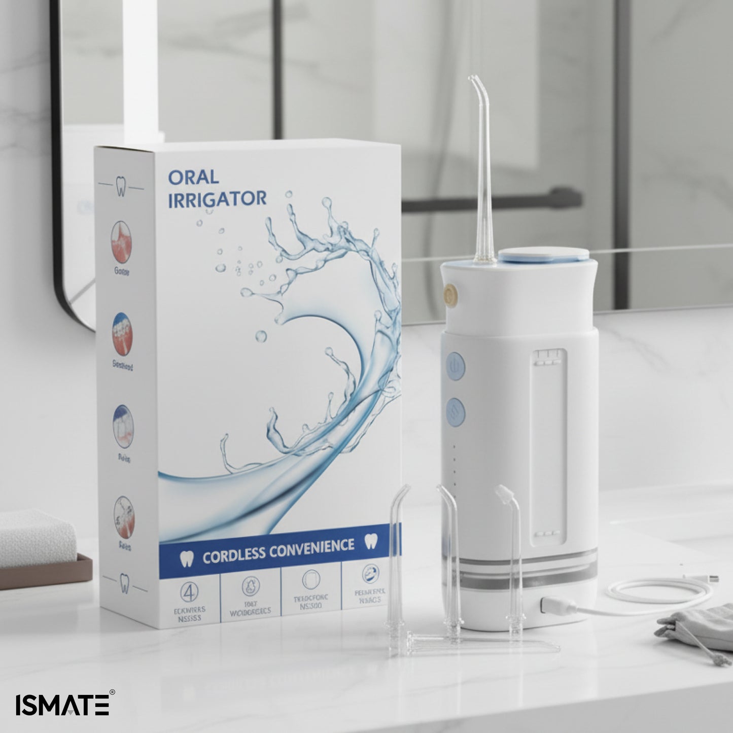 Smart Dental Portable Electric Water White