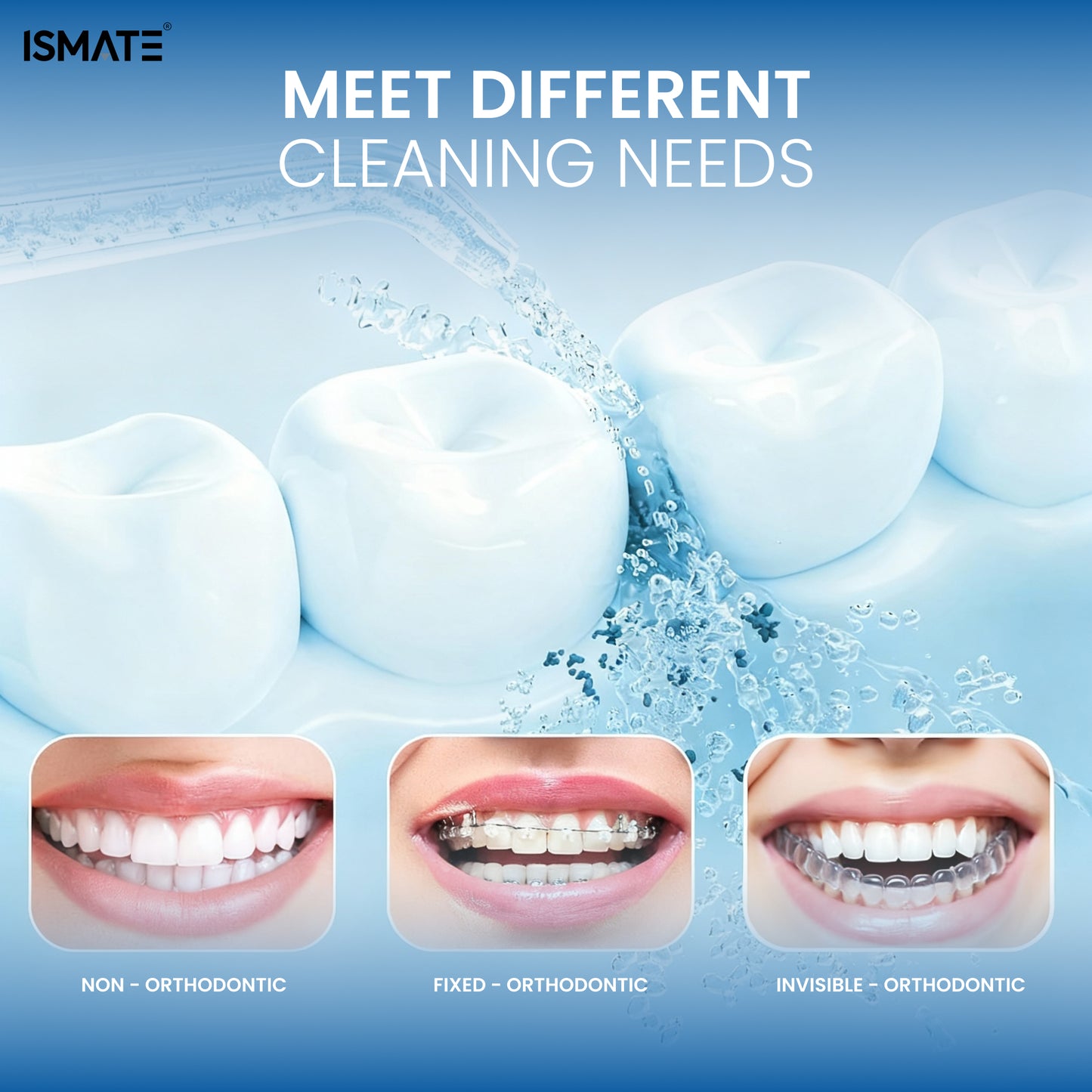 Smart Dental Portable Electric Water White