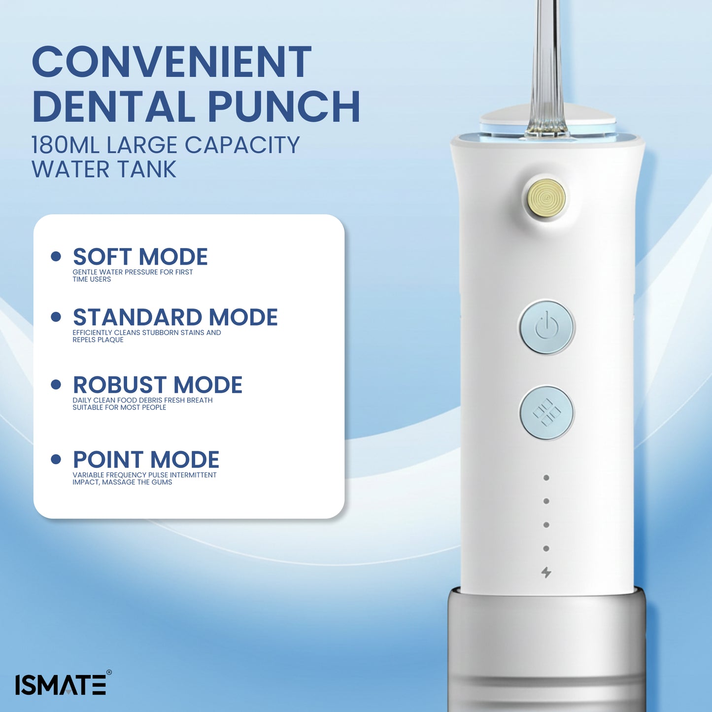 Smart Dental Portable Electric Water White