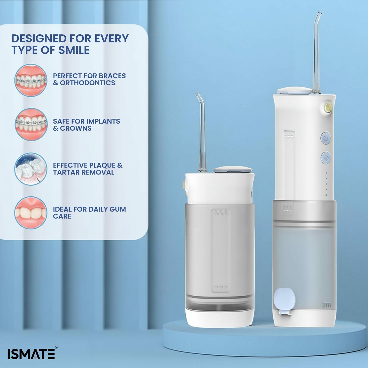 Smart Dental Portable Electric Water White